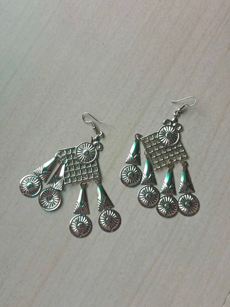 Silver Dangle Earrings