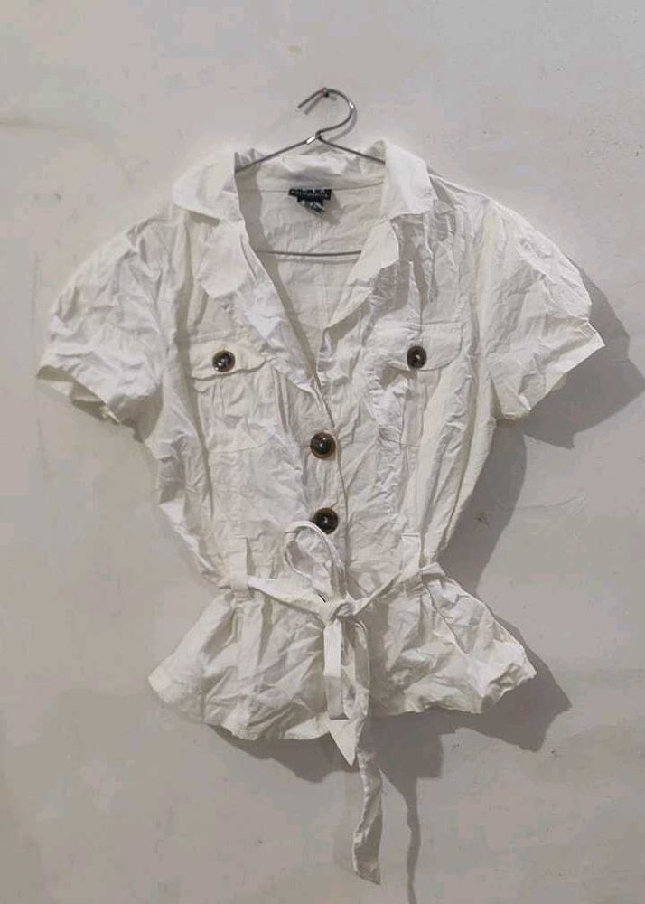 Vintage Y2k Knot Shirt