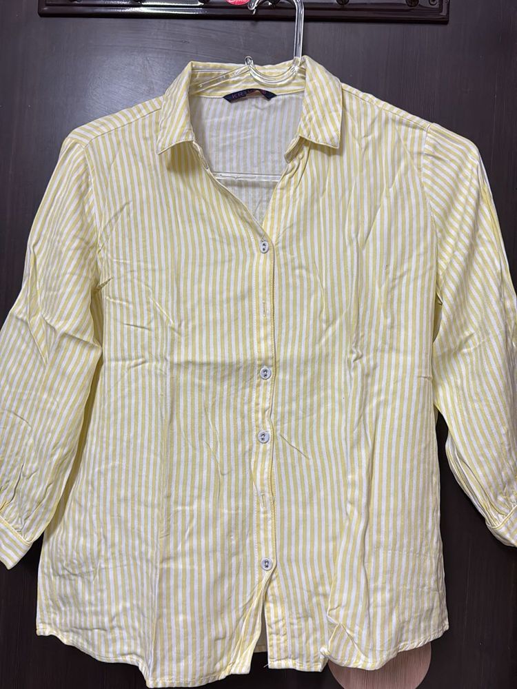 KRAUS Striped Button-Down Shirt