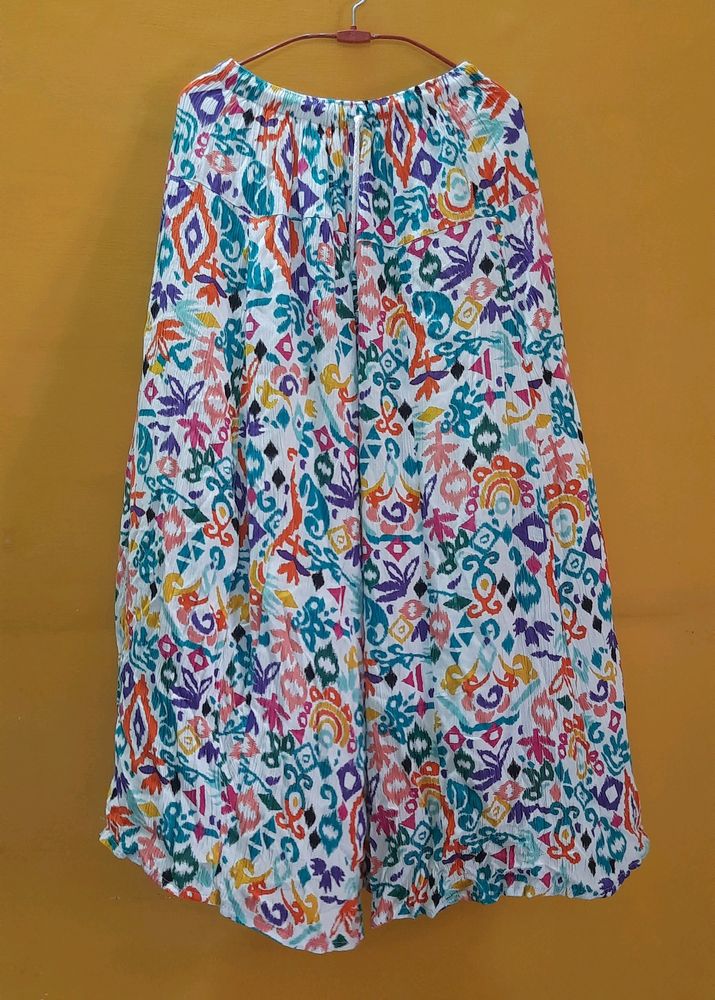 Skirt Like Plazzo
