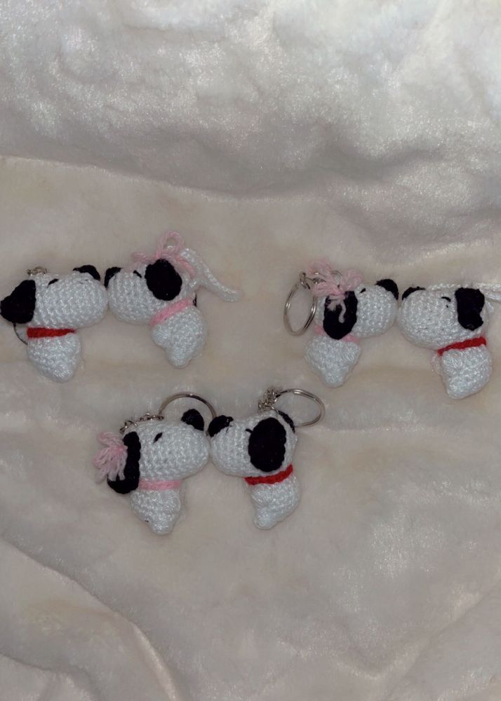 Crochet Handmade Amigurumi Keychain Or Bag Charm