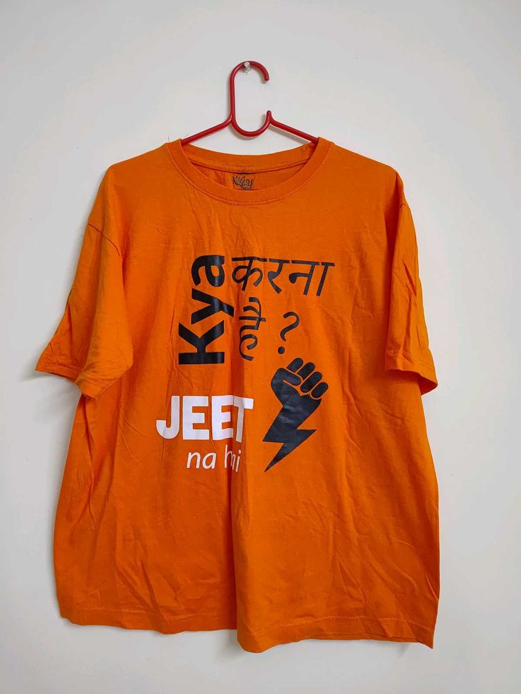 Orange Graphic Tee