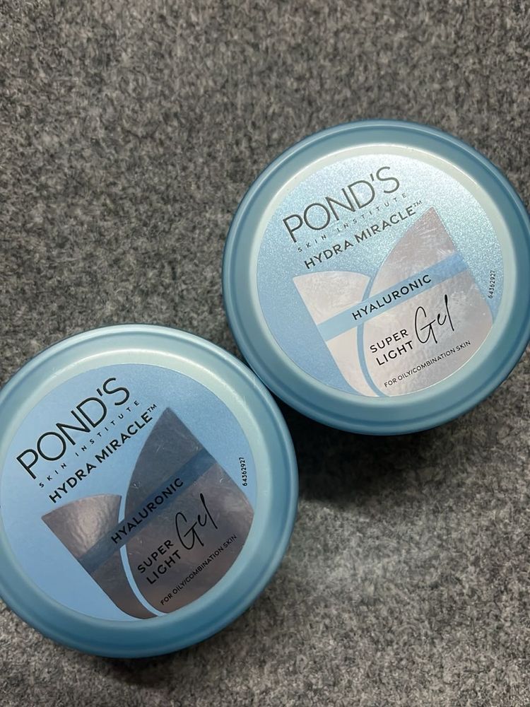 Ponds Hyaluronic Super Light Gel Pack 2