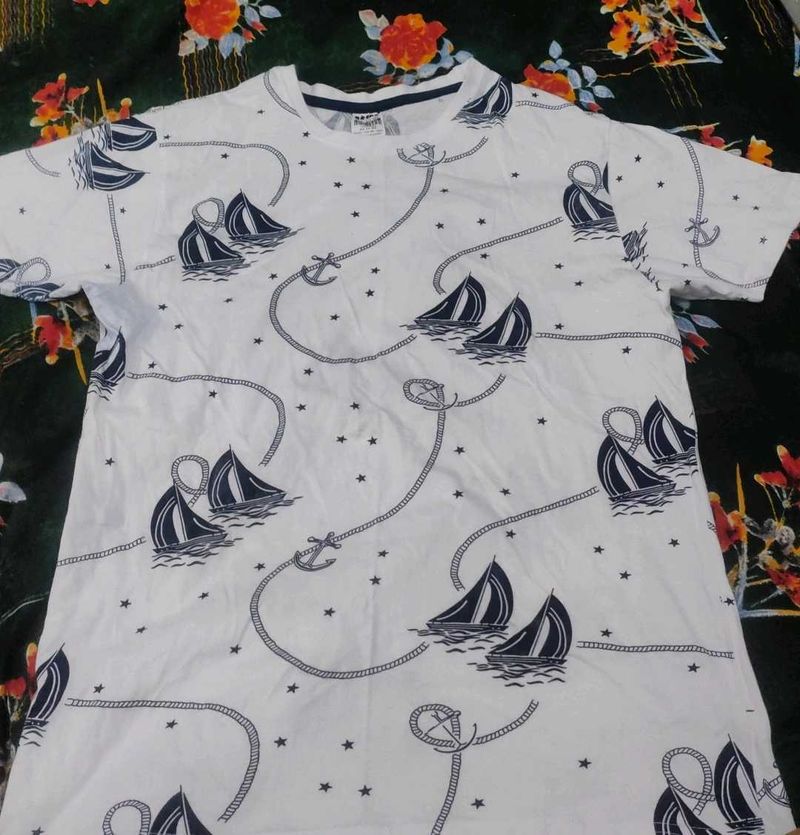 Nautical Print T-Shirt