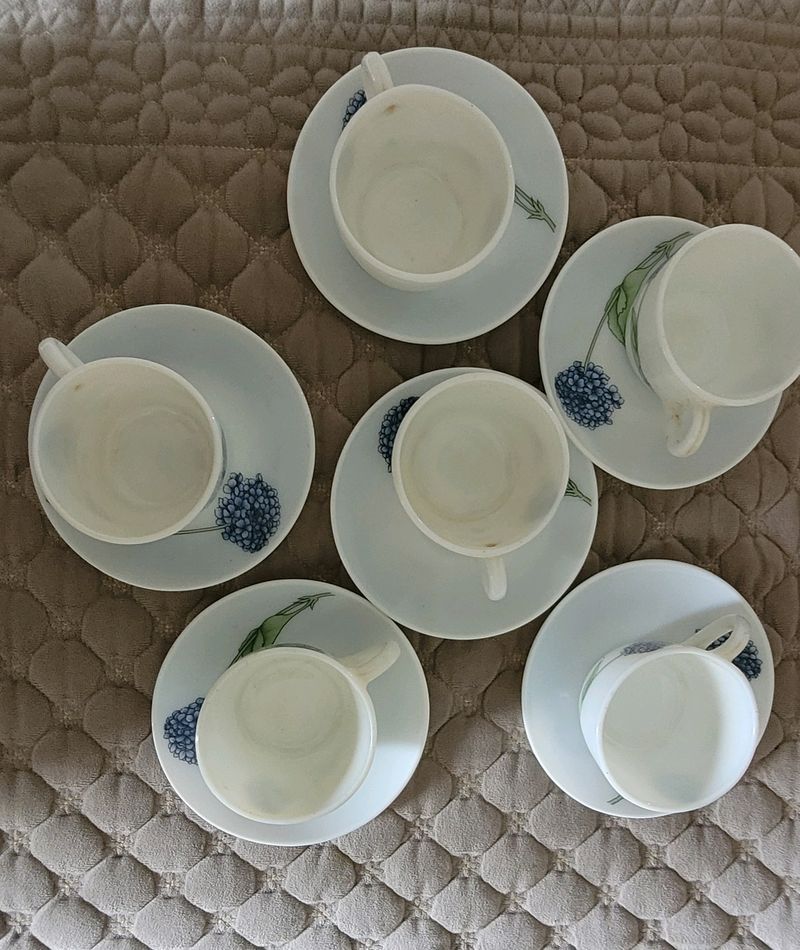 La Opala Cup And Saucer Set