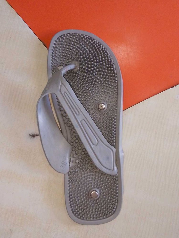 Grey Flip Flops