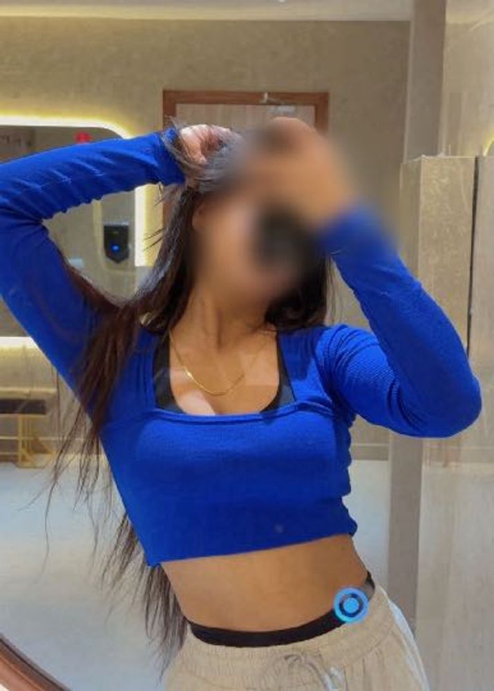 Blue Long Sleeve Top