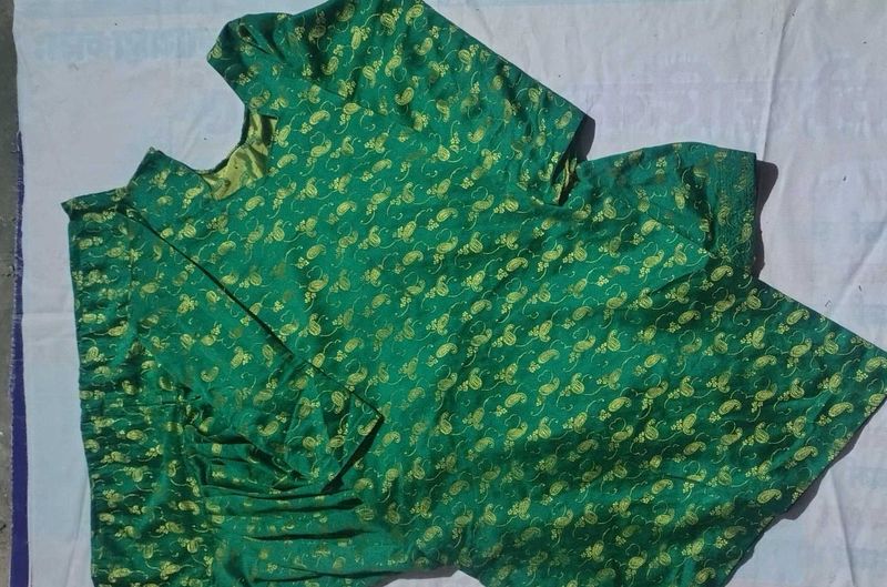 satin printed Patiala suit