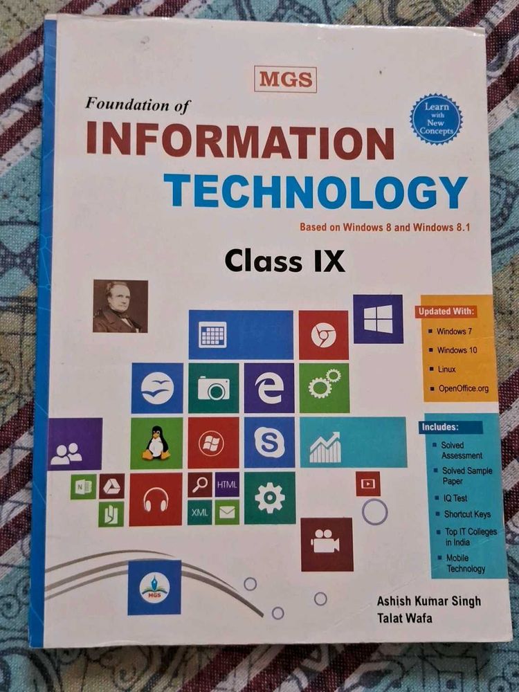 INFORMATION TECHNOLOGY  CLASS 9 BOOK