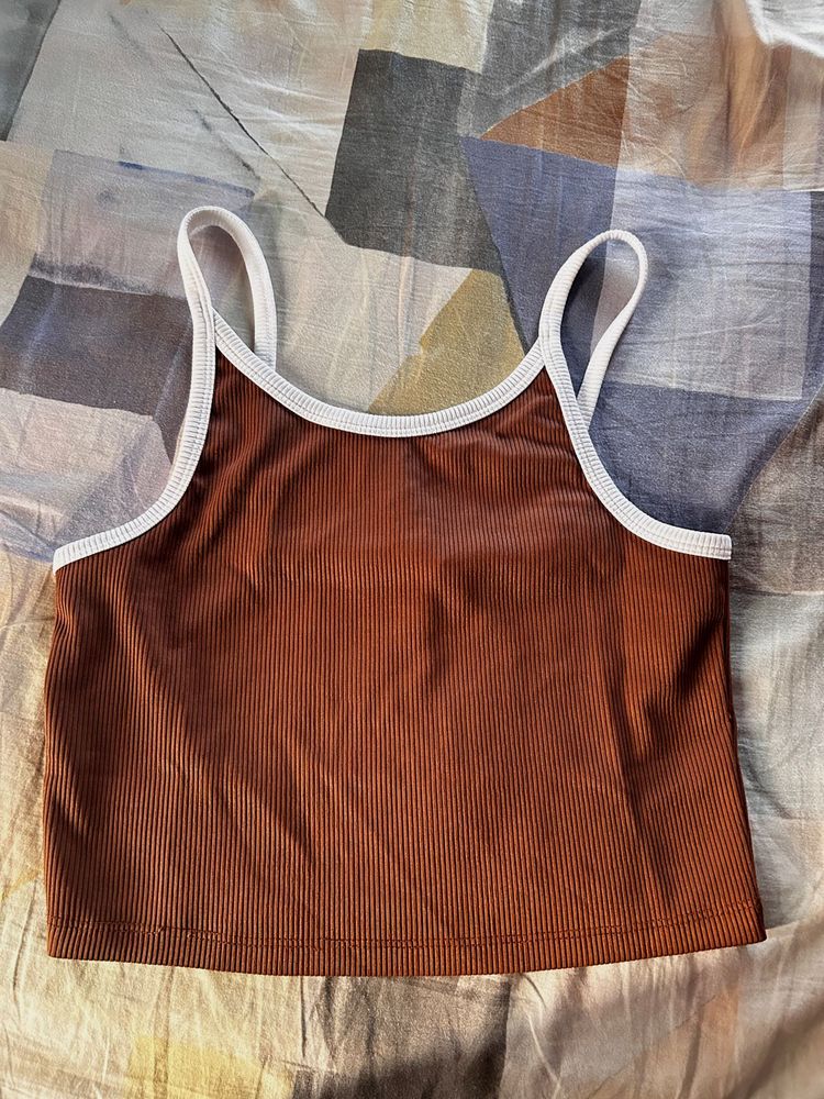 Brown Tank Top