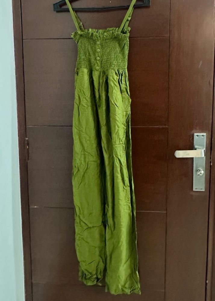 Olive Green Jumpsuit