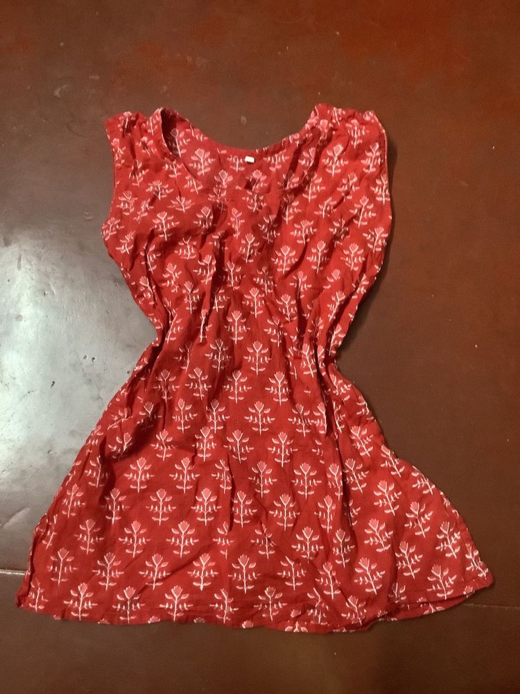 Printed Everyday Y2k Kurta
