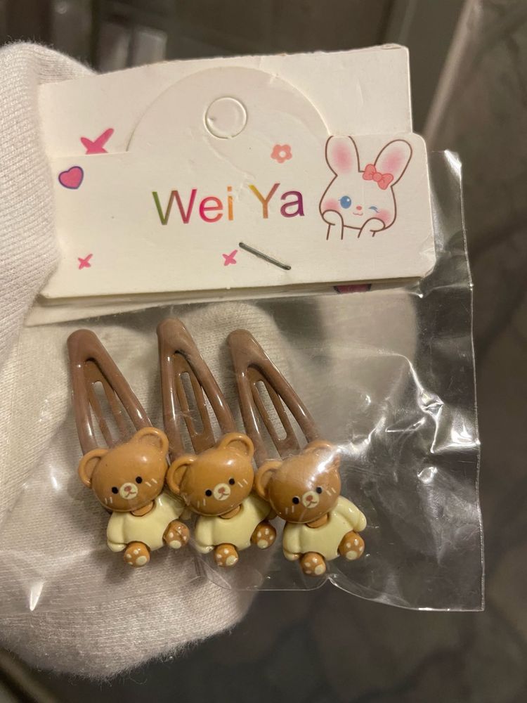 Korean Teddy Clips