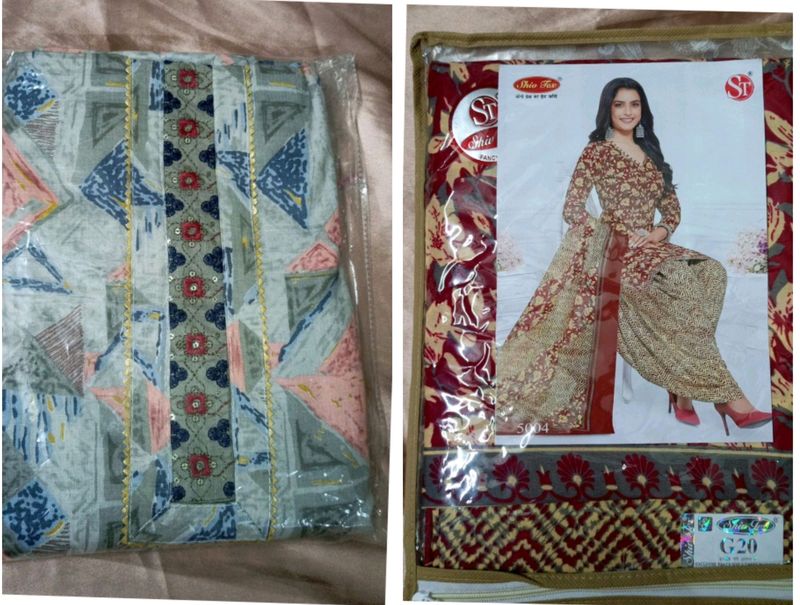 Cotton Suits In Combo