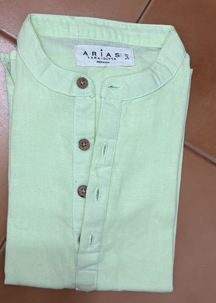 Arias Cotton Half Sleeves Kids Kurta