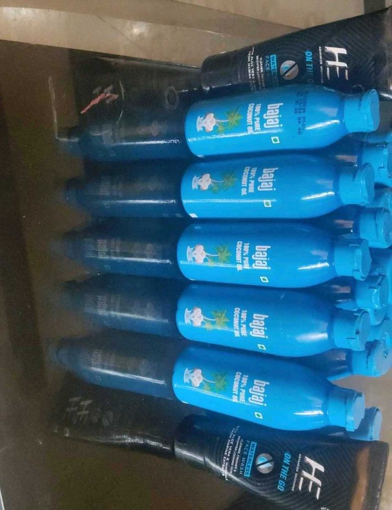 1 Liter Bajaj Coconut Oi 🥥🌴..+ 2 Free Facewash