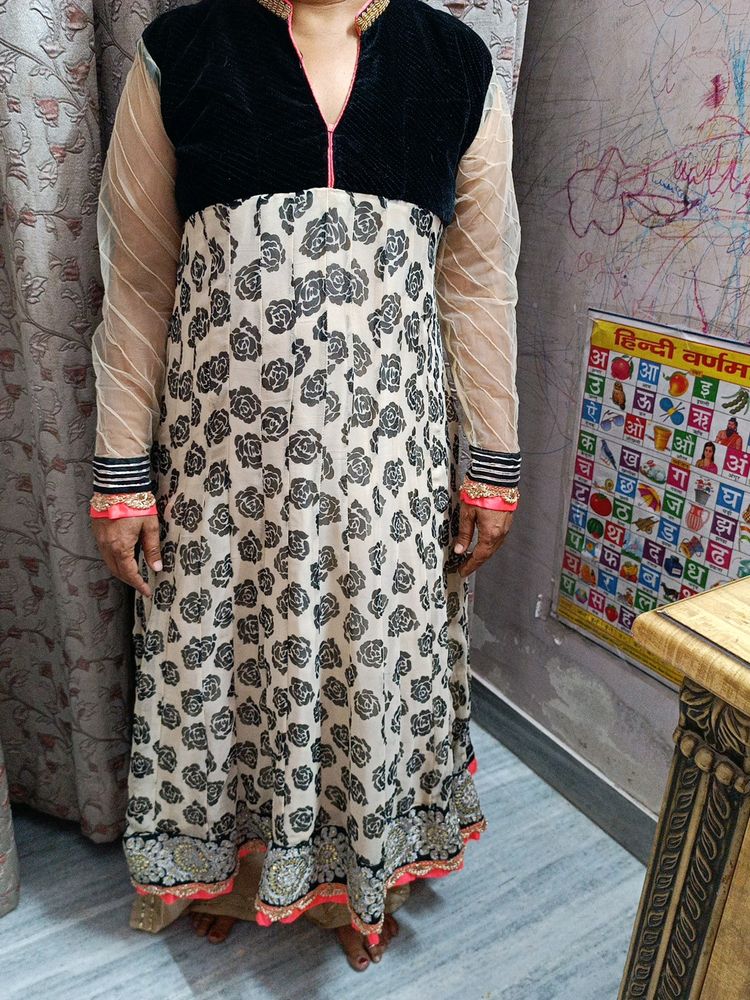 Anarkali With Dupatta