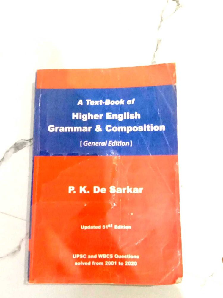 Higher English Grammar Book