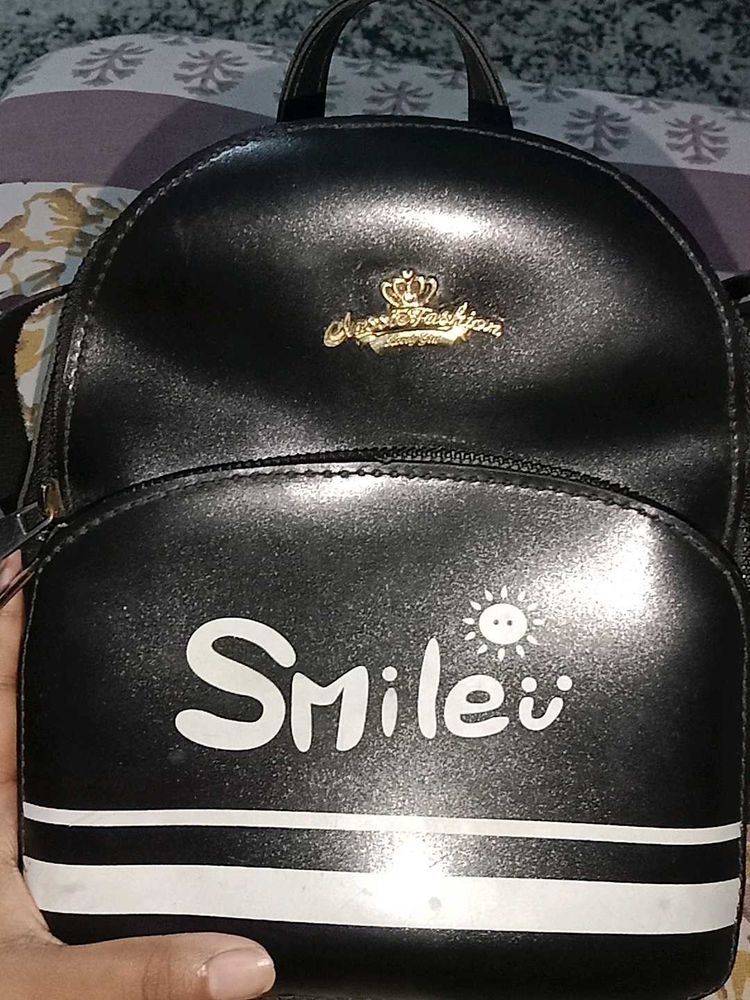 Cute Black Backpack