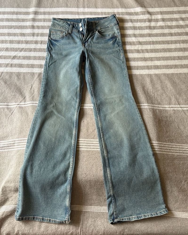 Wide Leg Denim Jeans