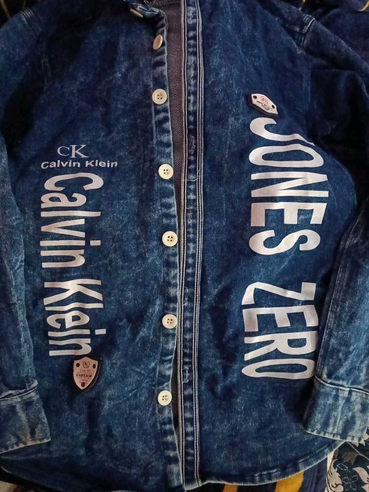 Calvin Klein Denim Button Down