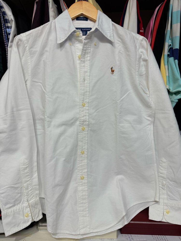 Ralph Lauren Old Money Oxford White Shirt