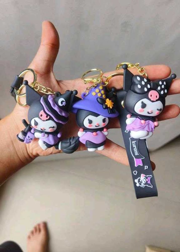 Kuromi Halloween Keychains