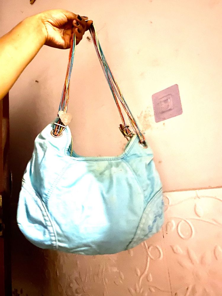 Blue Handbag