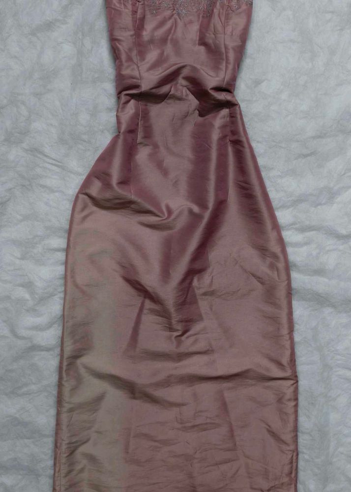 Elegant Pink Maxi Dress