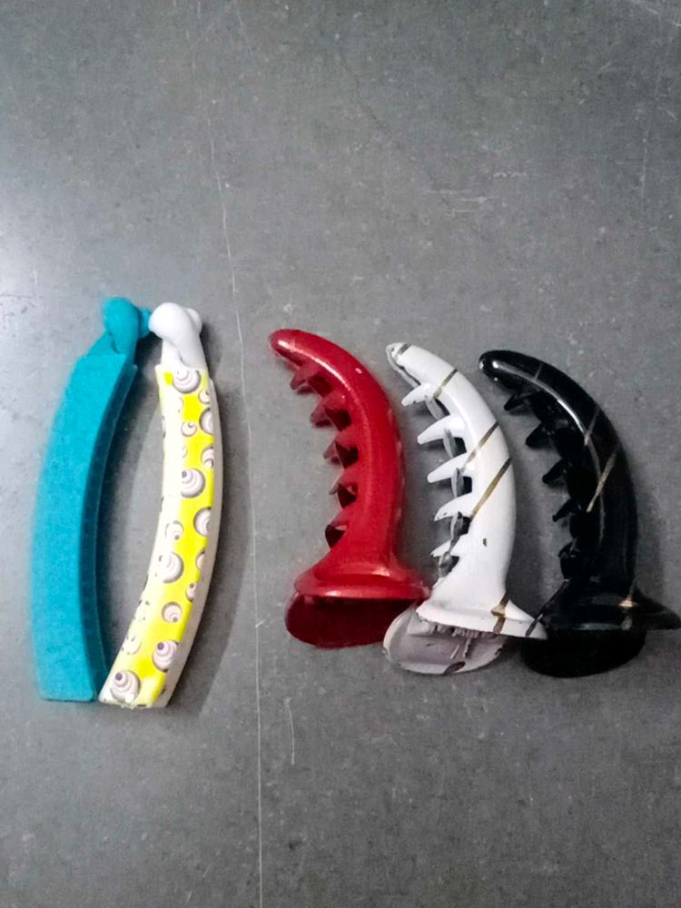 Combo Of 5 Hair Clips