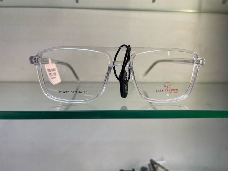 Clear Square TITEX Premium Eyeglasses