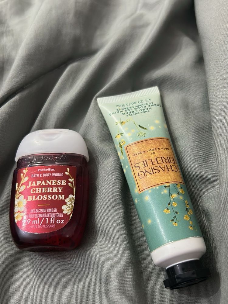 Hand Cream &amp; Sanitizer