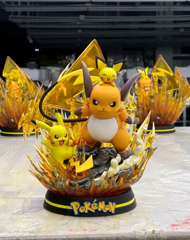 Pokemon Pikachu Pichu And Raichu Action Figure