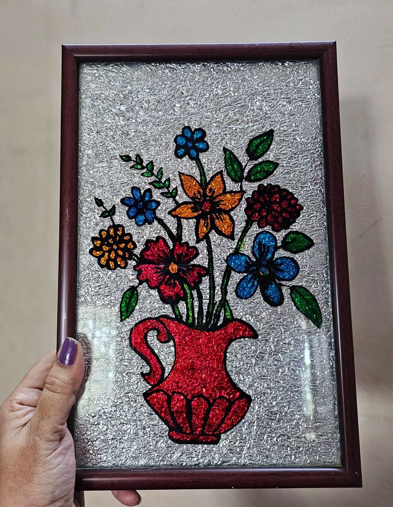 Glass painting With Premium Quality Frame