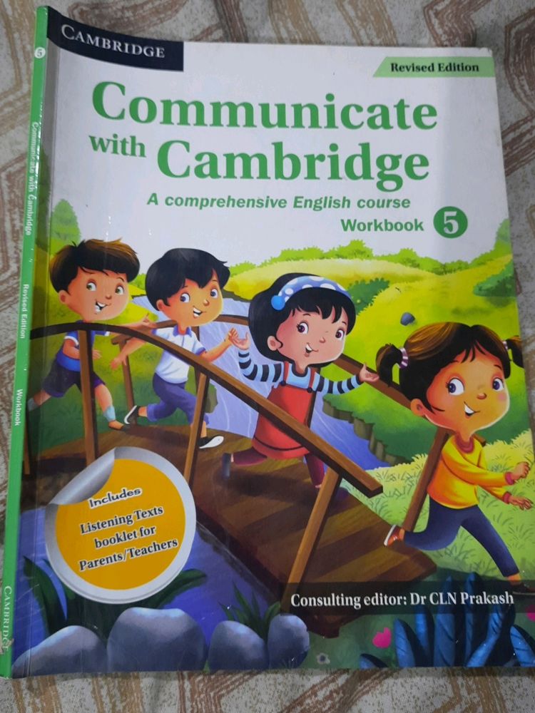 Class 5-Cambridge -Communication With CAMBRIDGE English Workbook