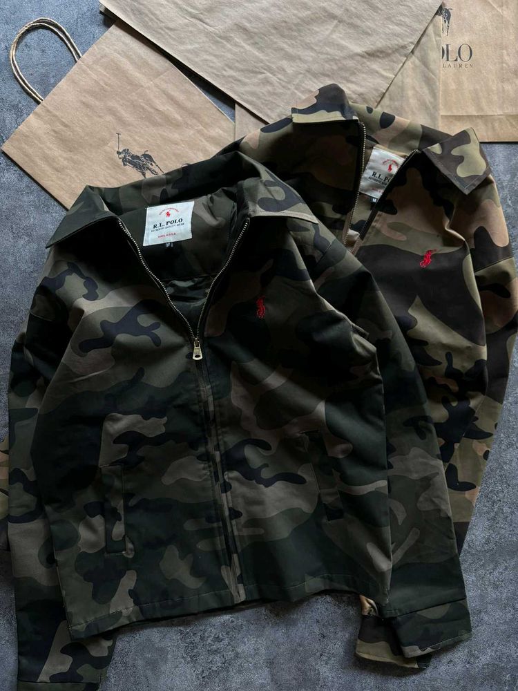 US Polo Camo Jacket