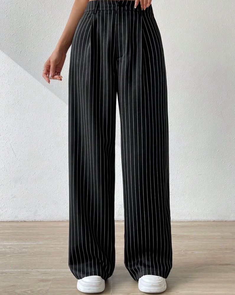 Striped Wide Leg Pants