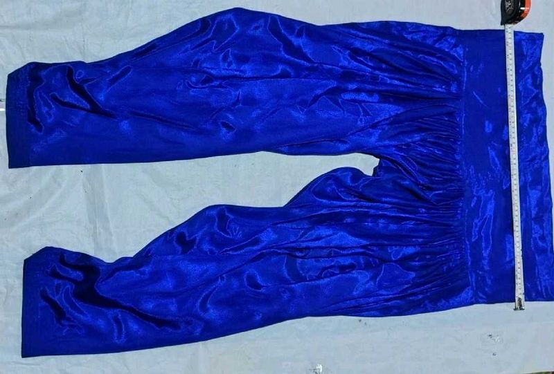 Blue Shiny Salwar Pants