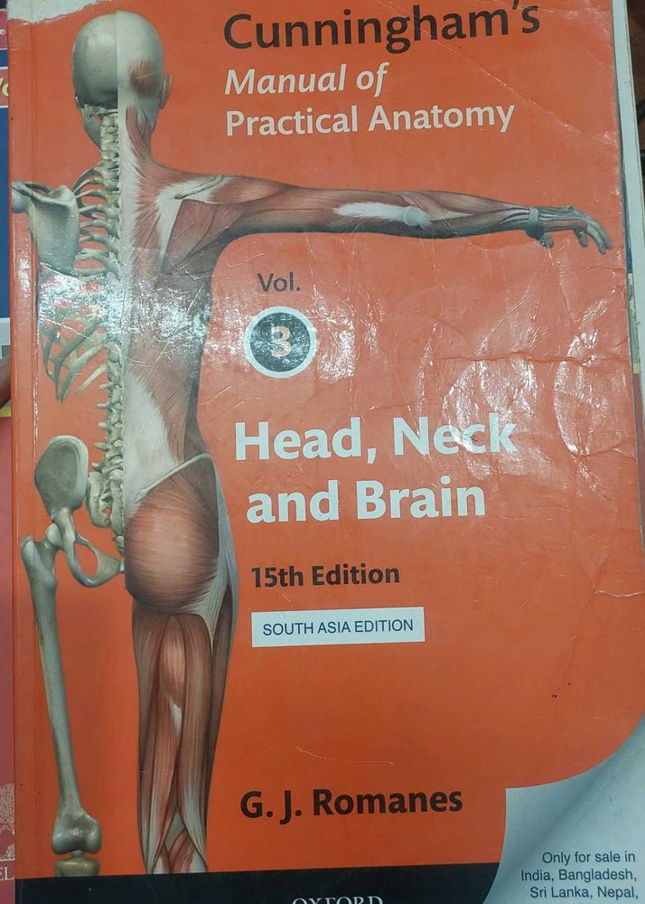 Cunningham&#39;s Anatomy Manual Vol 3