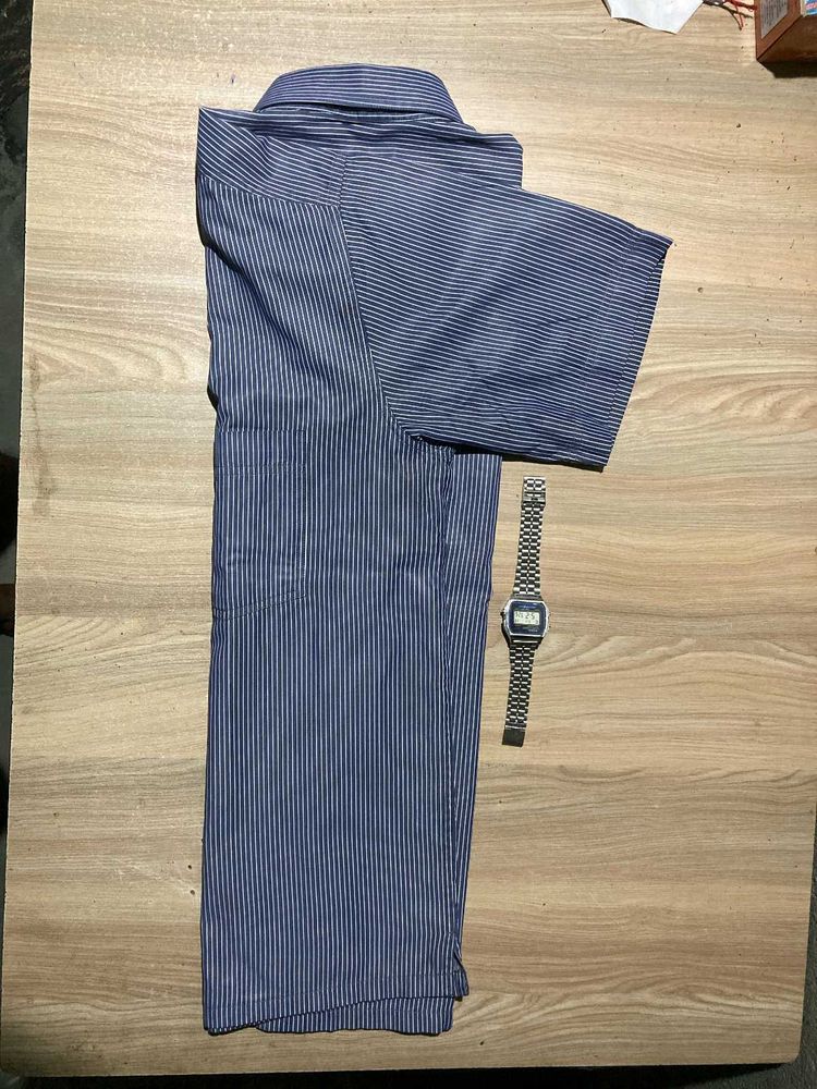 Striped Short Sleeve Shirt