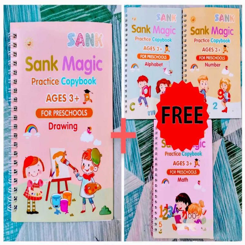 📚 Sank Magic Practice Copybook Set –