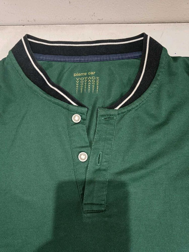 Pierre Cardin Green Polo T-Shirt