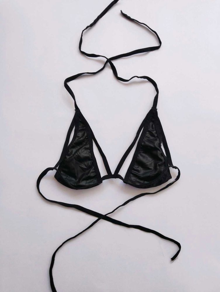 leather bikini bra on sale🔥
