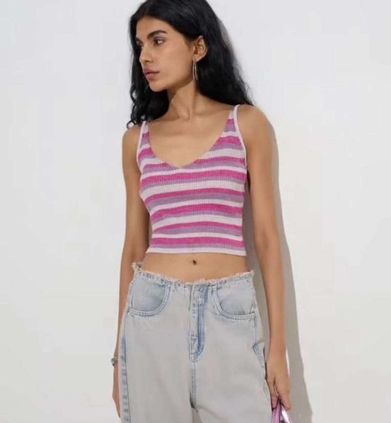 Pink Shimmer Top