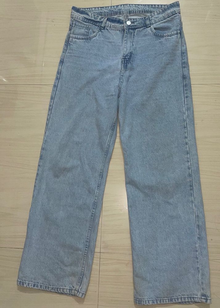 Straight Denim Pant