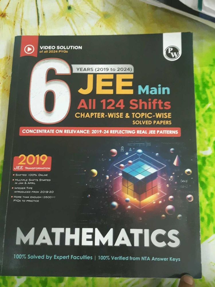 PW 6 Years JEE Main Chapterwise