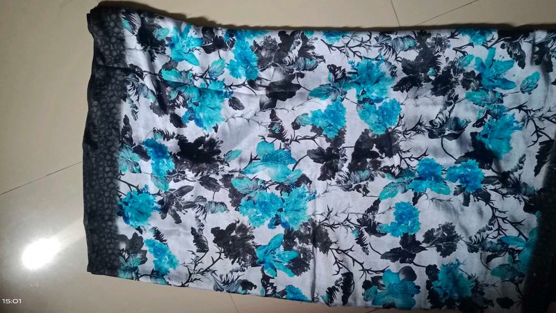 Floral Print Saree