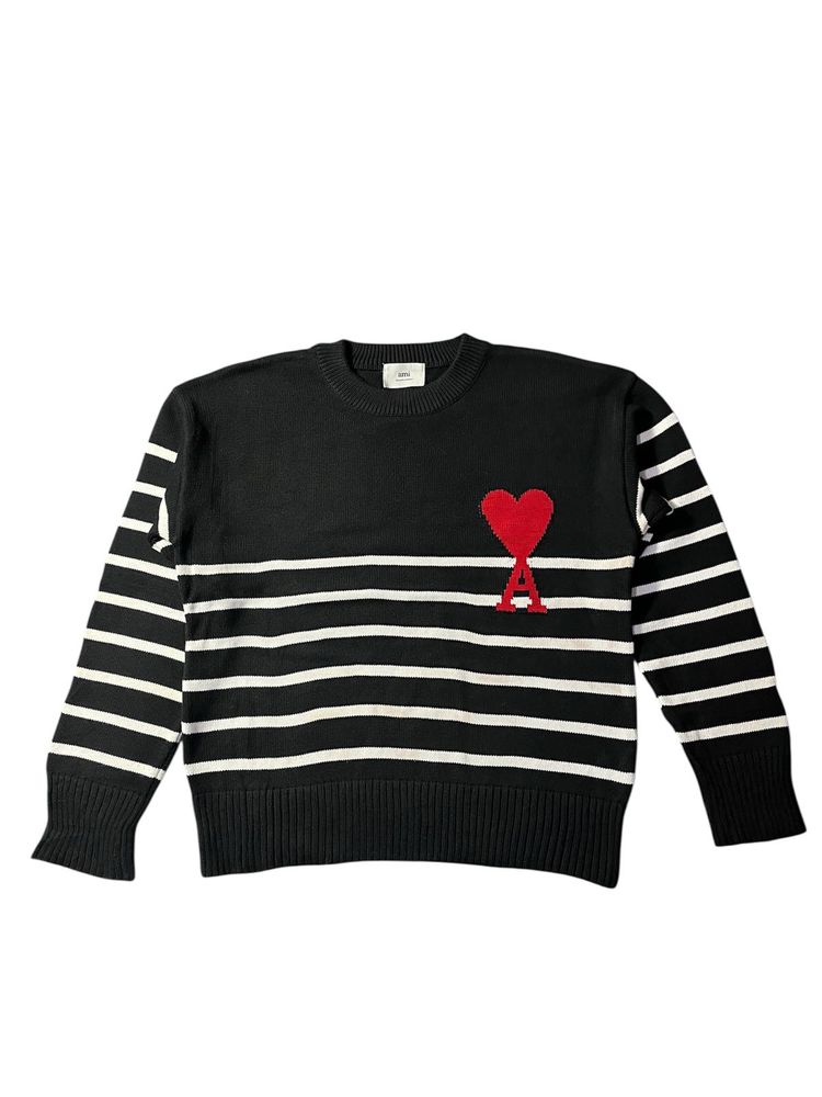 AMI Paris Striped Sweater
