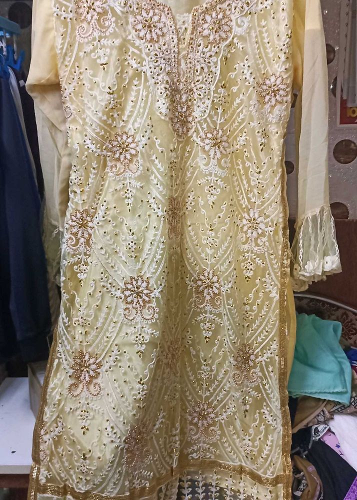 Embroidered Kurta Set