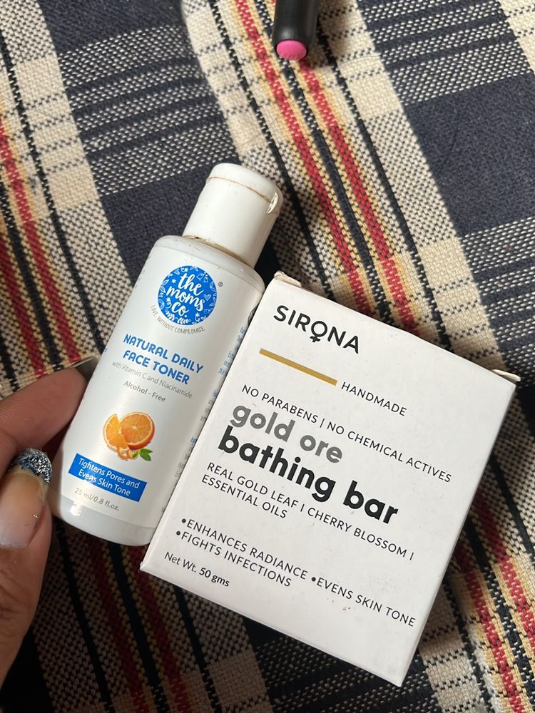 The Mom ko face, Toner and Seona, gold or bathin